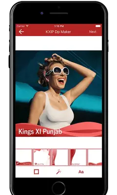 KXIP DP Maker android App screenshot 1